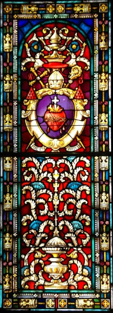 Catholic Investments Represented by Stained Glass Window
